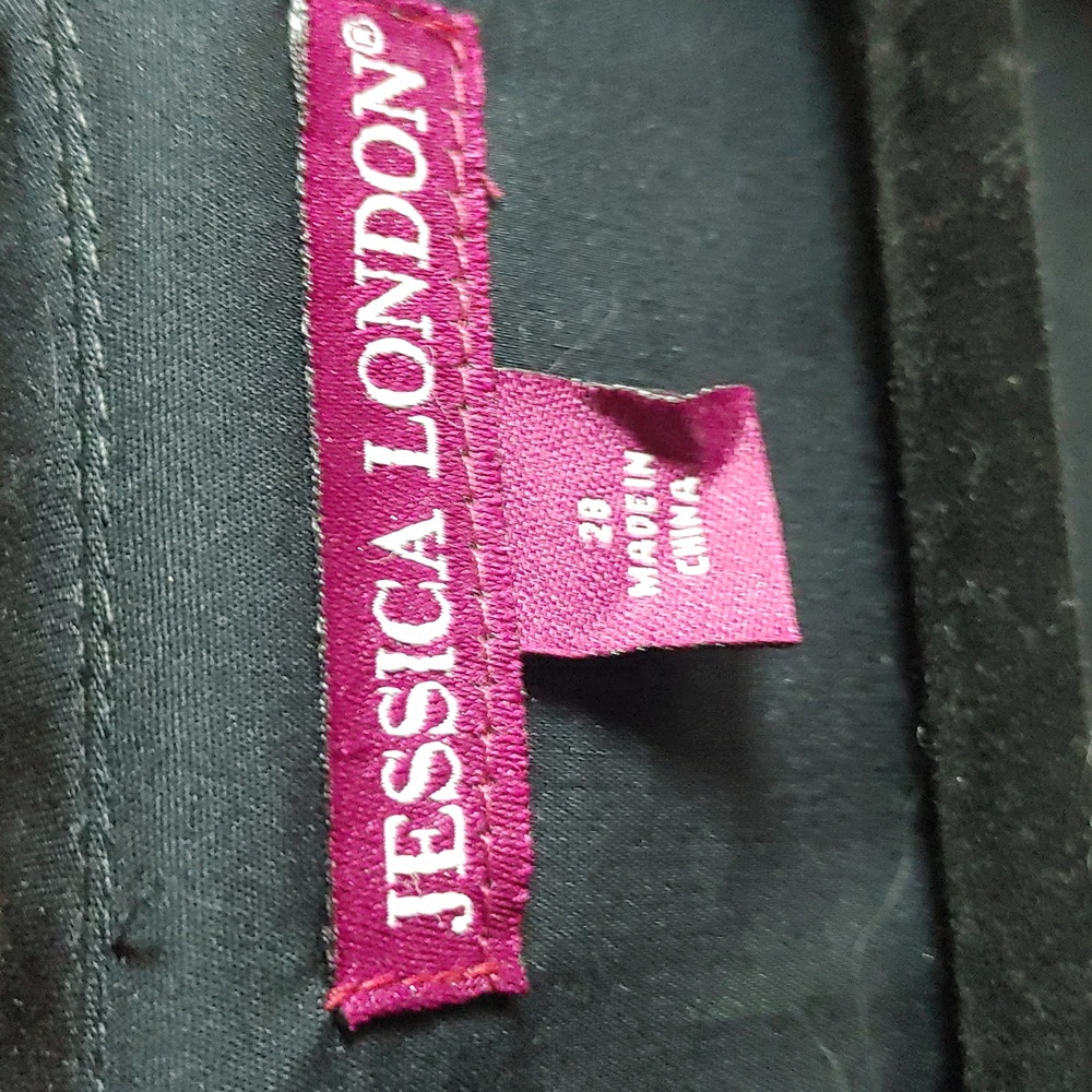 Jessica London black button down shirt